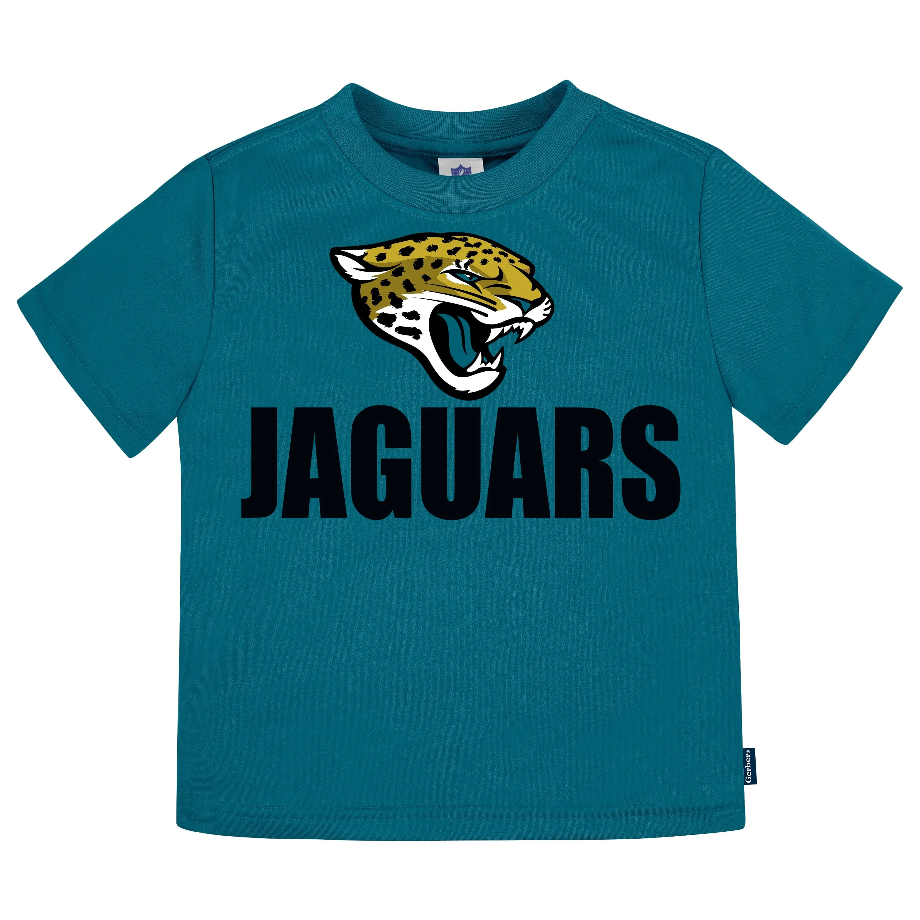 3-Pack Baby & Toddler Boys Jaguars Short Sleeve Shirts