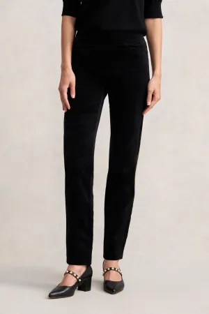 Bengajean® Velvet Straight Leg - Black