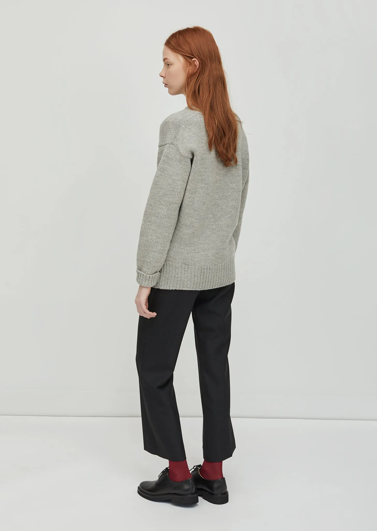 British Merino Oversized Sweater