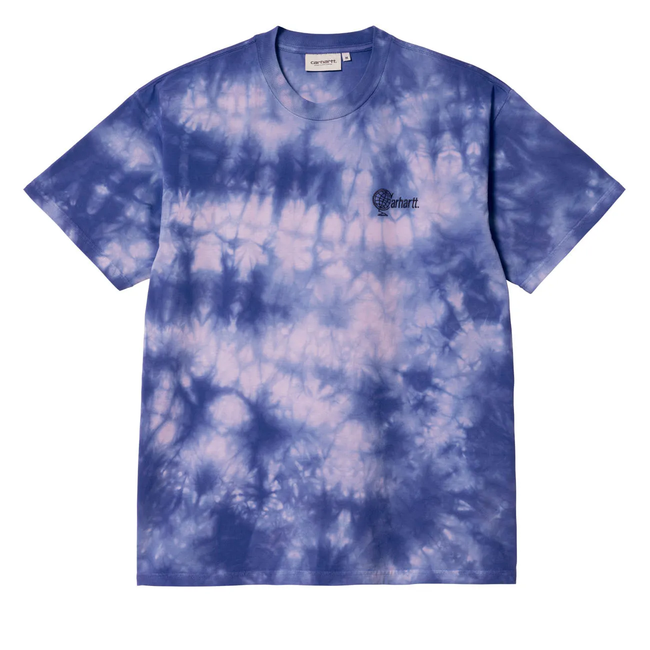 Carhartt WIP S/S Global T-Shirt Herren Razzmic Soft Lavender Black