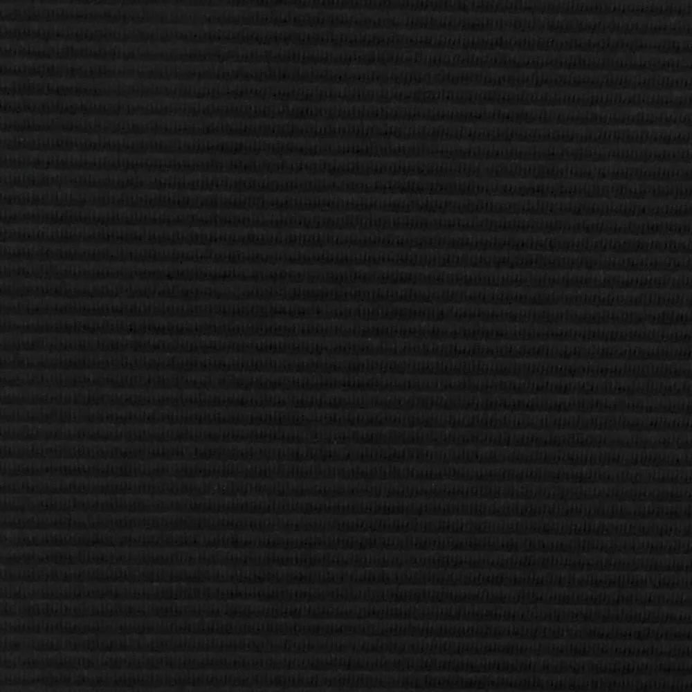 Classic Black Stripe Stretch Polyester Double Knit Fabric