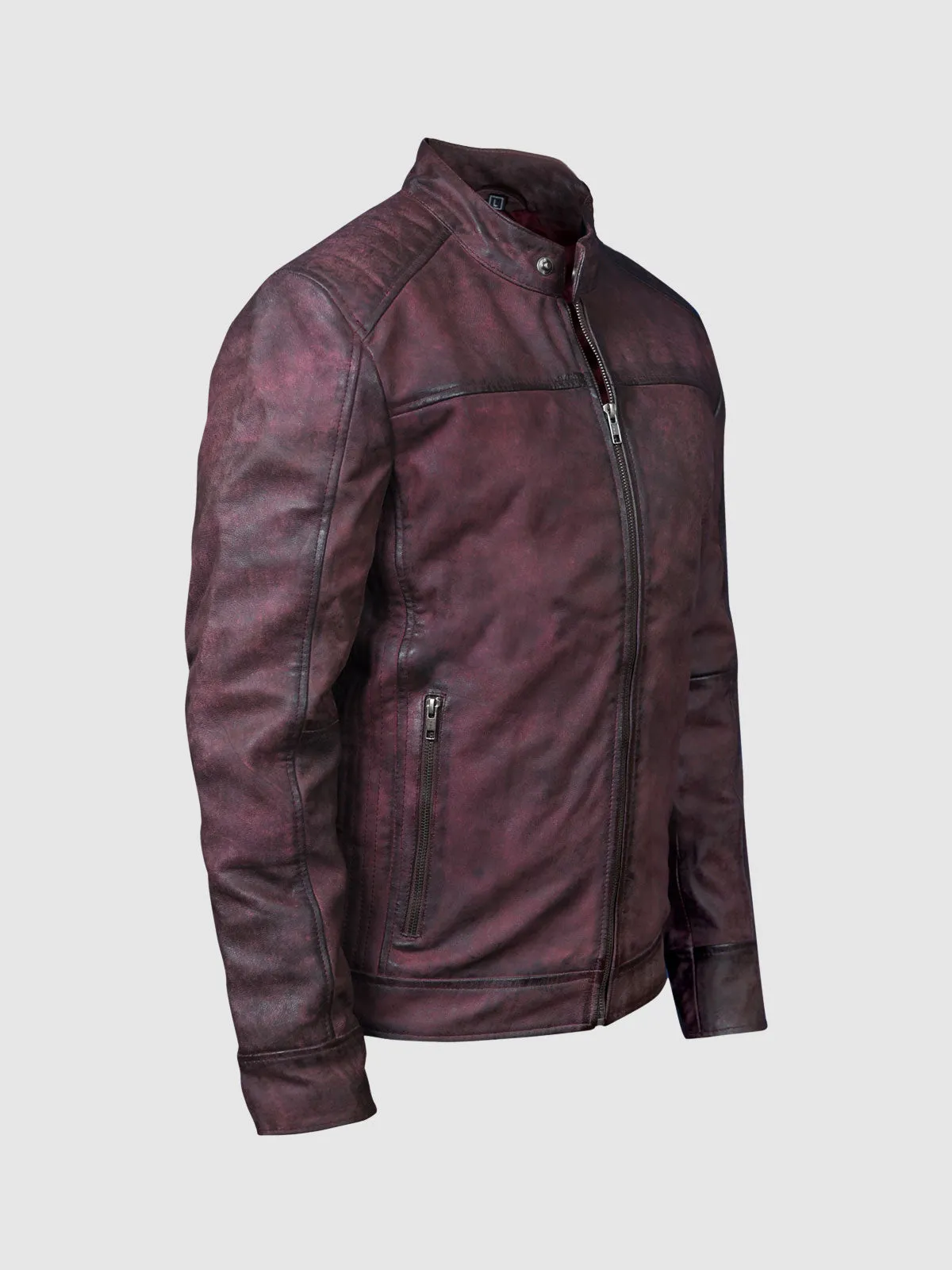 Classic Burgundy Waxed Jacket