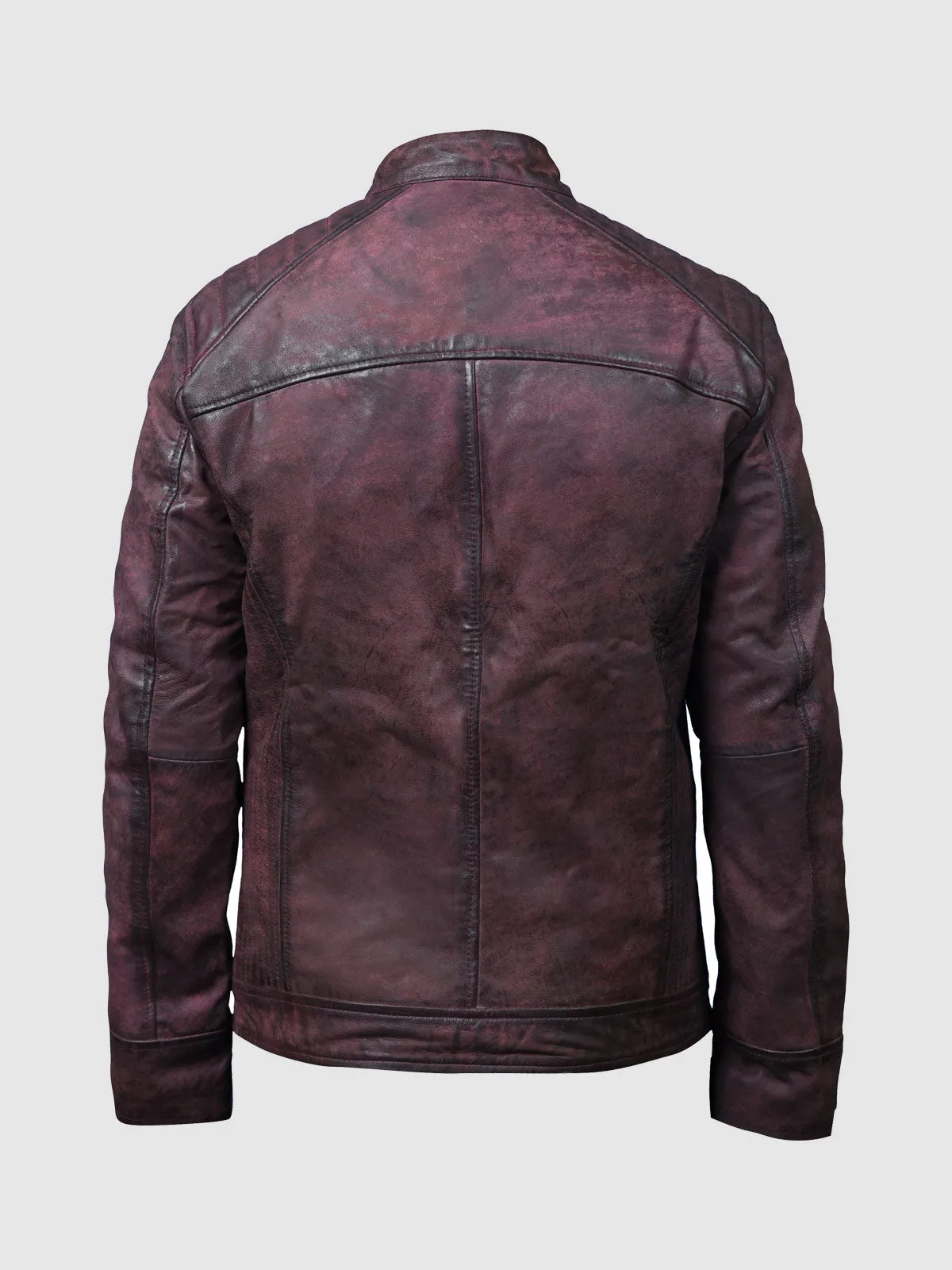 Classic Burgundy Waxed Jacket