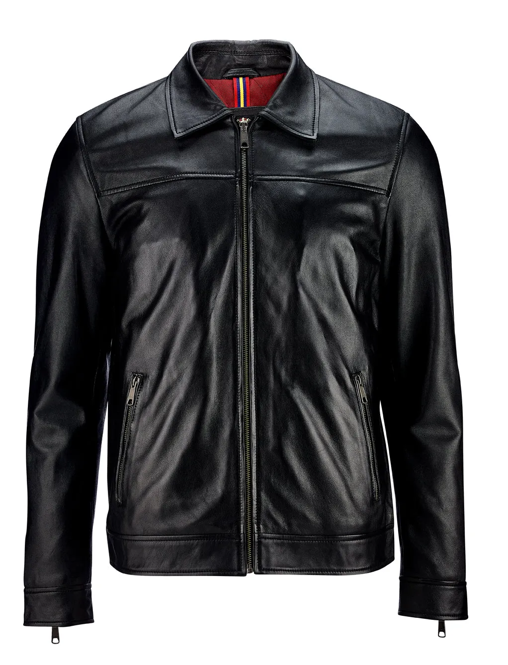 Classic Leather Jacket - Black