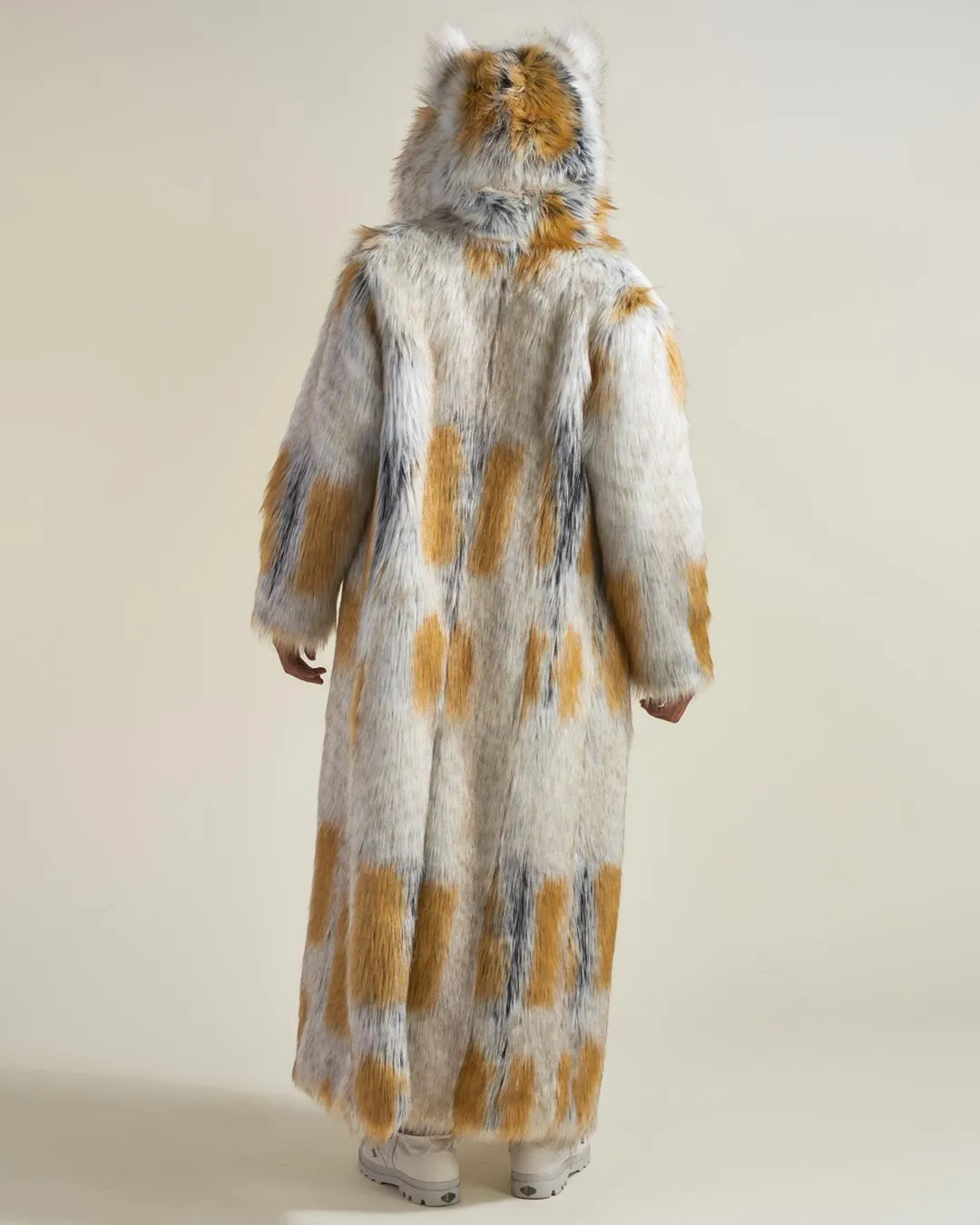 Classic Men's Long Faux Fur Coat | Arctic Fox