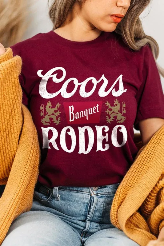 Coors Rodeo Banquet Graphic T Shirts