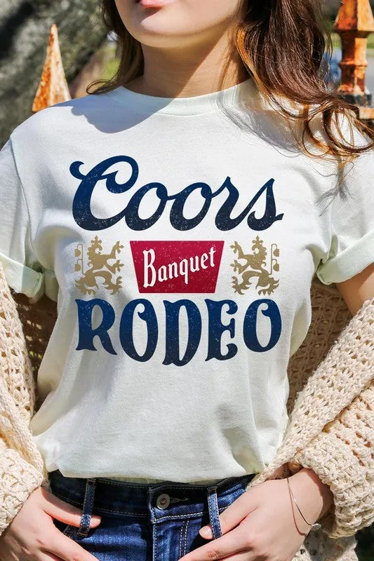 Coors Rodeo Banquet Graphic T Shirts