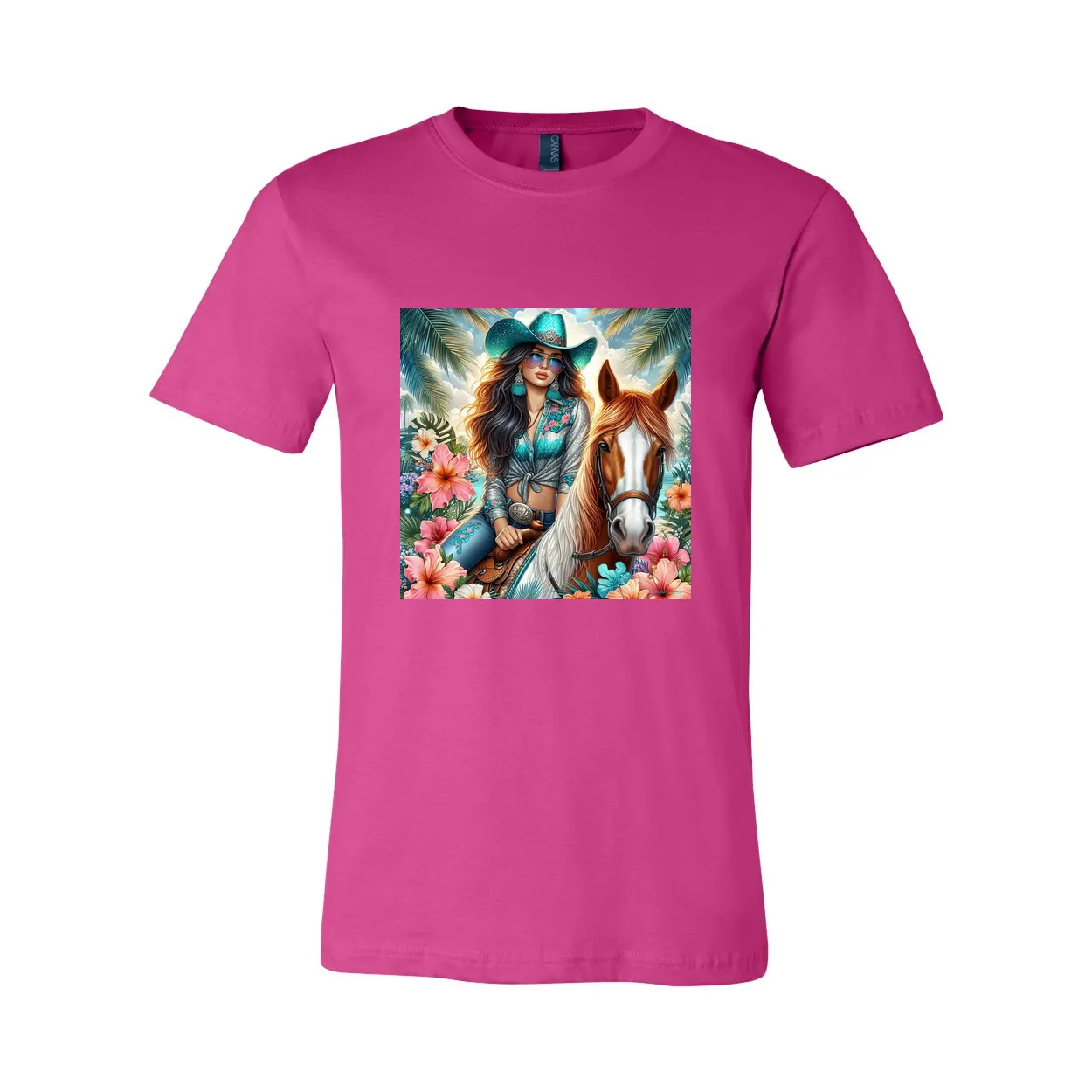 Cowgirl Tropics T Shirts