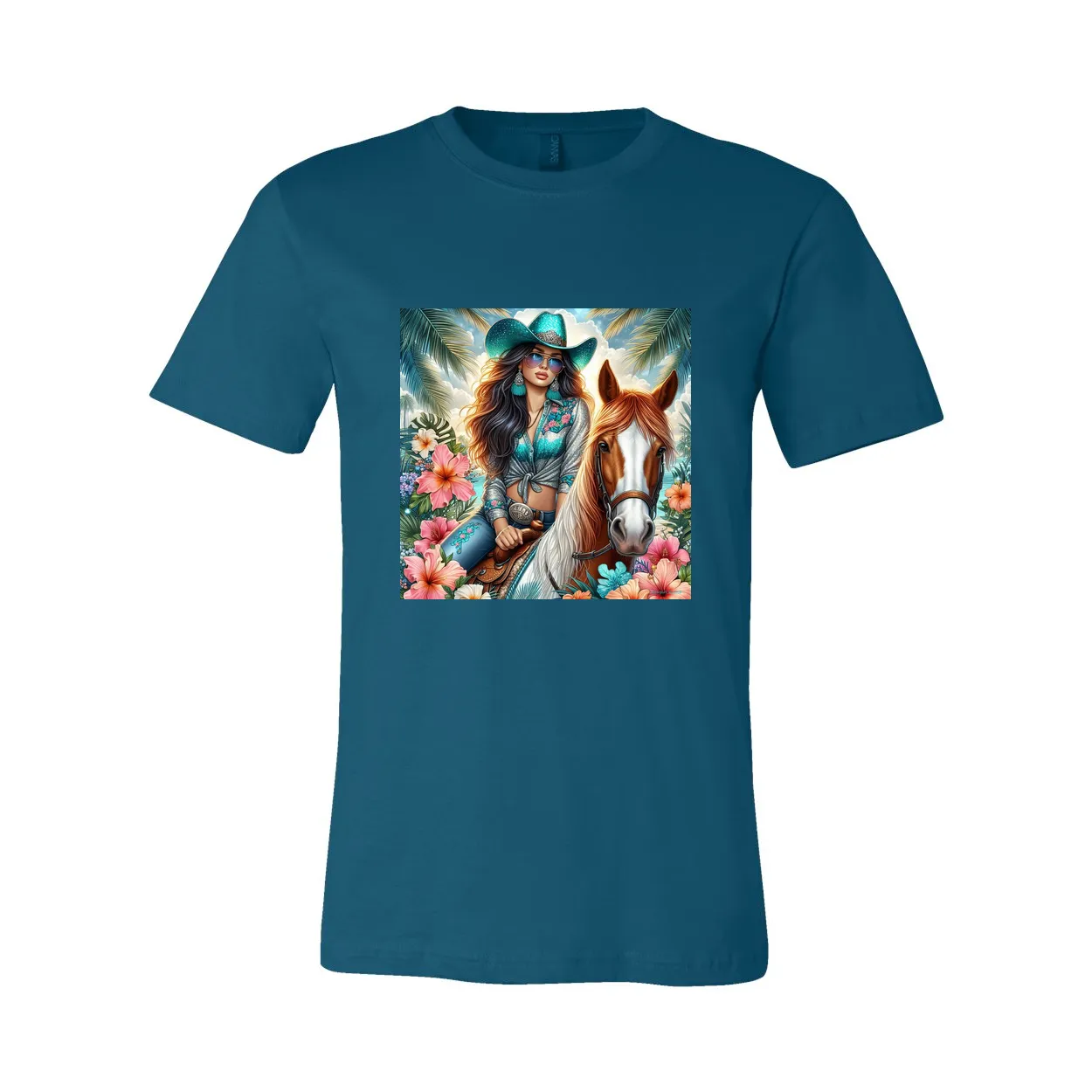 Cowgirl Tropics T Shirts