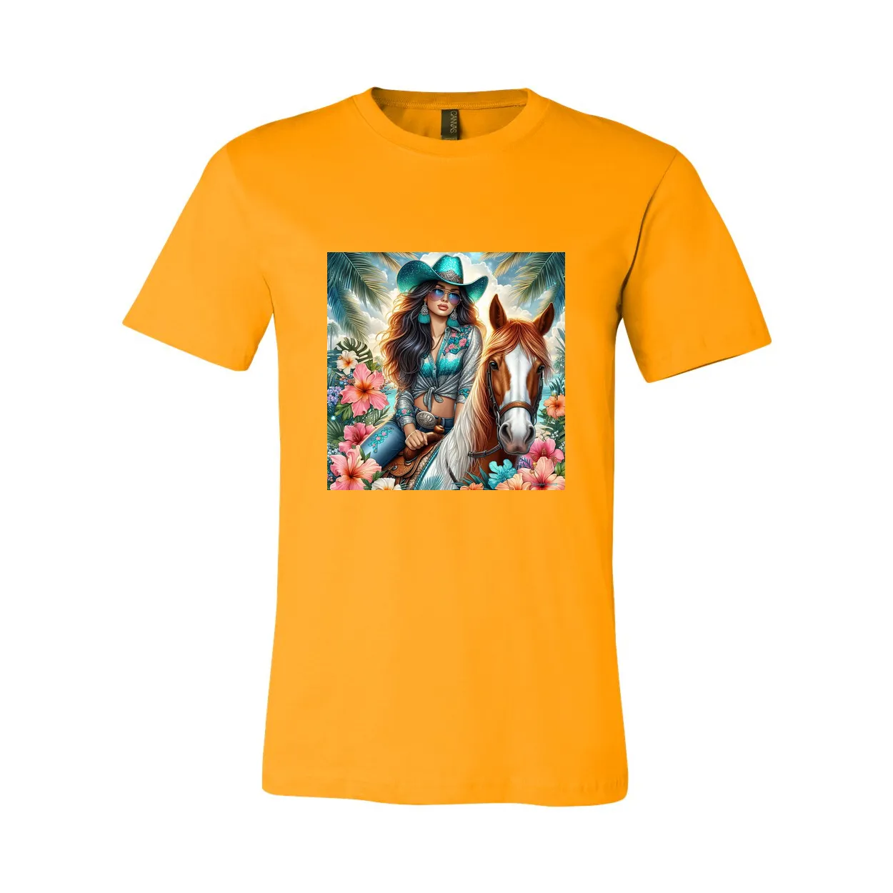 Cowgirl Tropics T Shirts