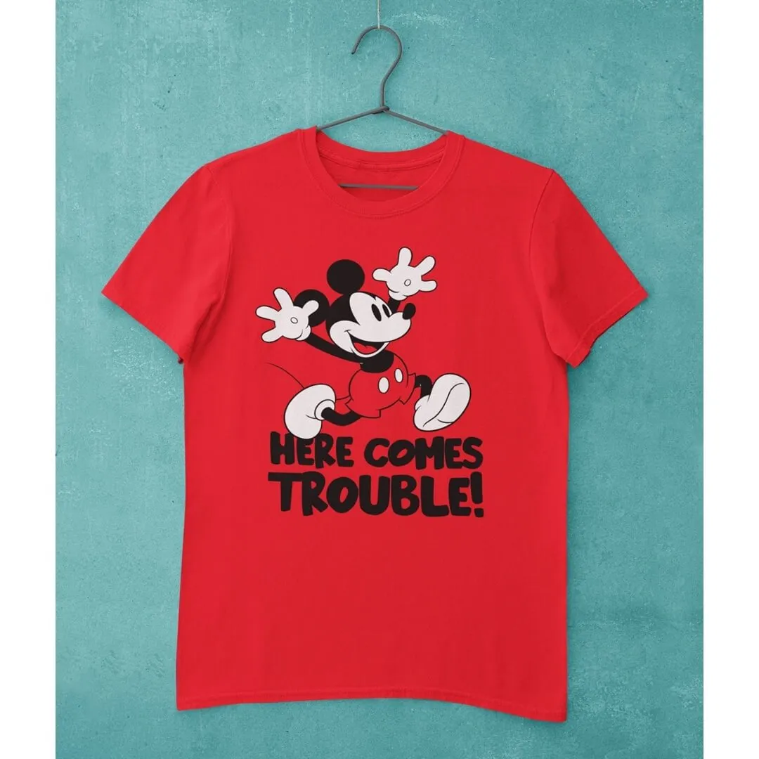 Disney Mickey Brings Trouble T-Shirt