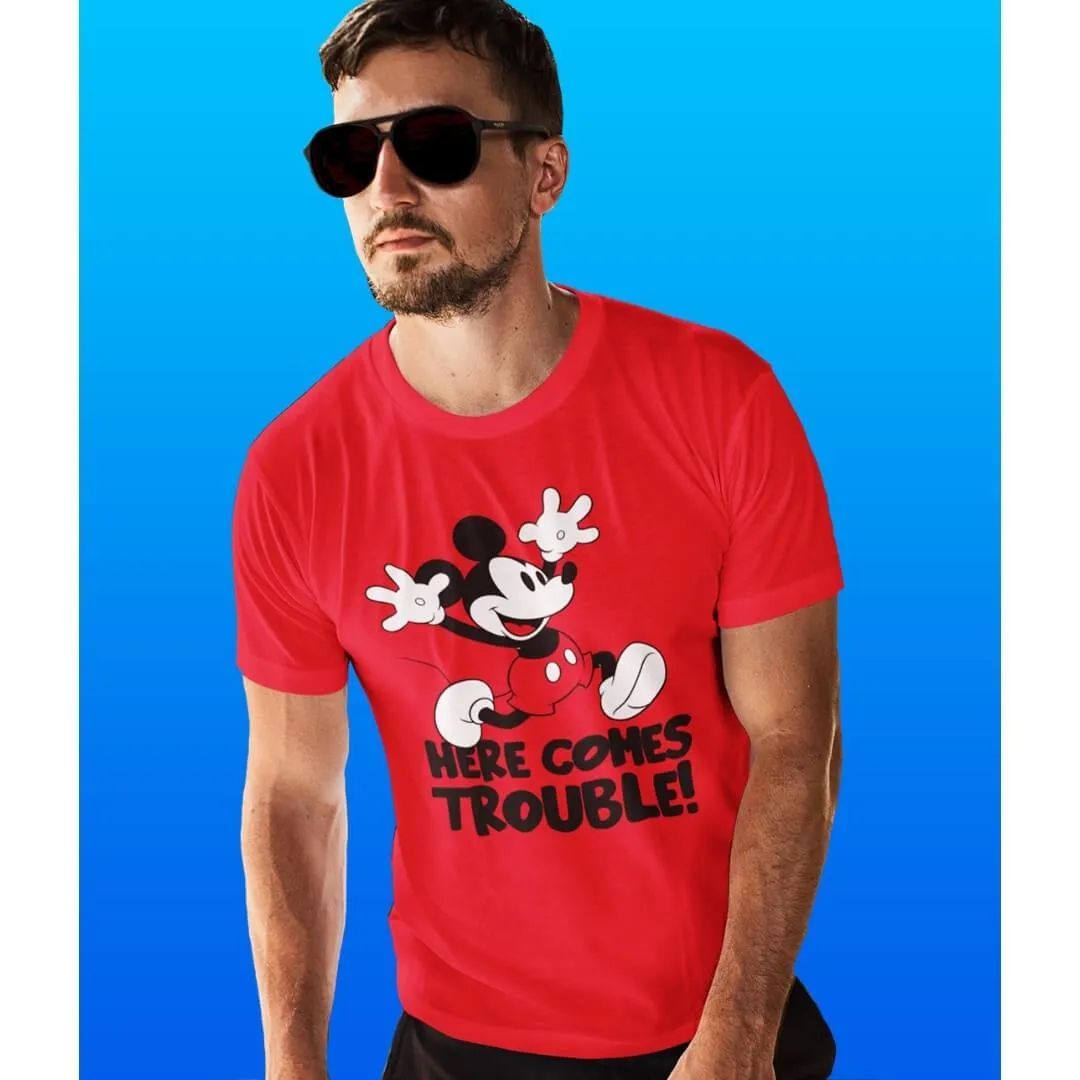 Disney Mickey Brings Trouble T-Shirt