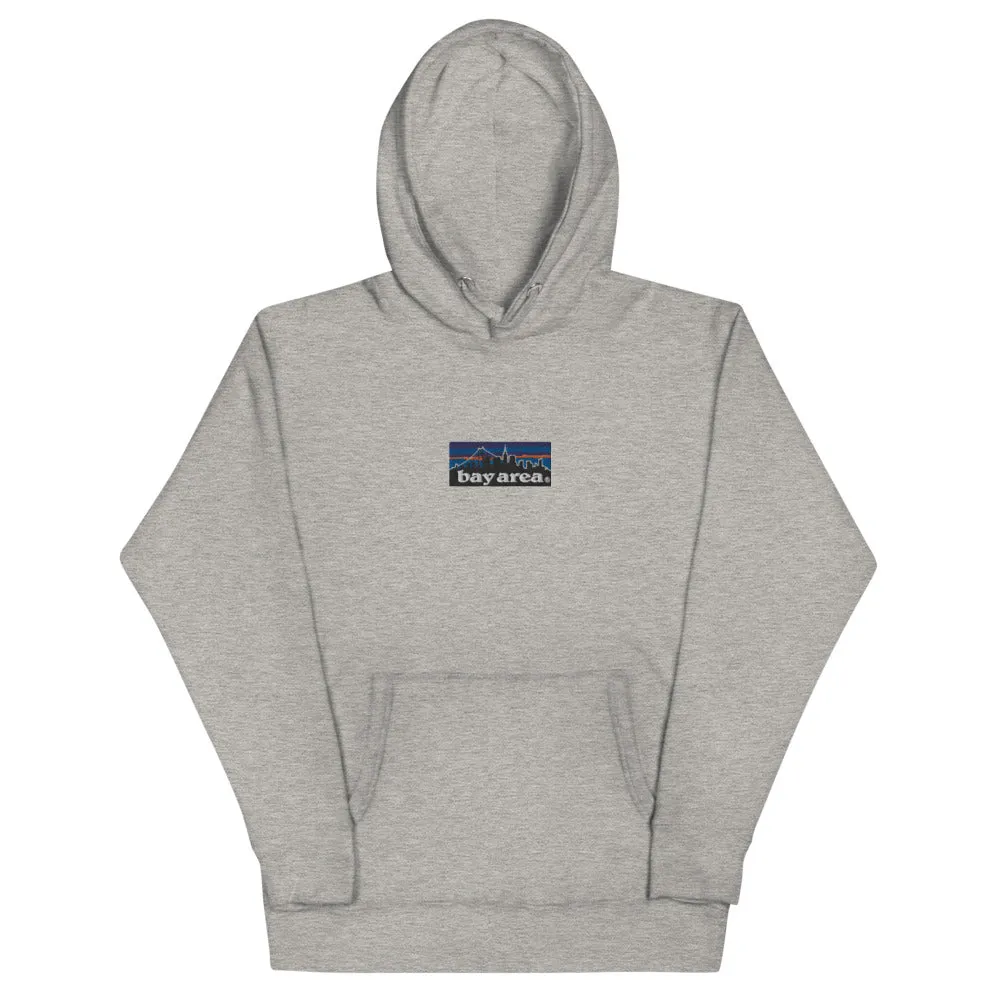 Embroidered Baydagonia Gray Hoodie