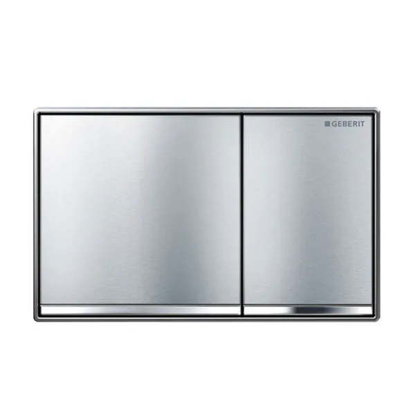 Geberit Sigma 60 Dual Flush Plate Brushed Chrome