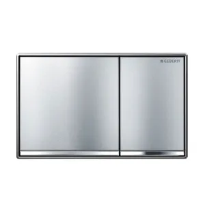 Geberit Sigma 60 Dual Flush Plate Brushed Chrome