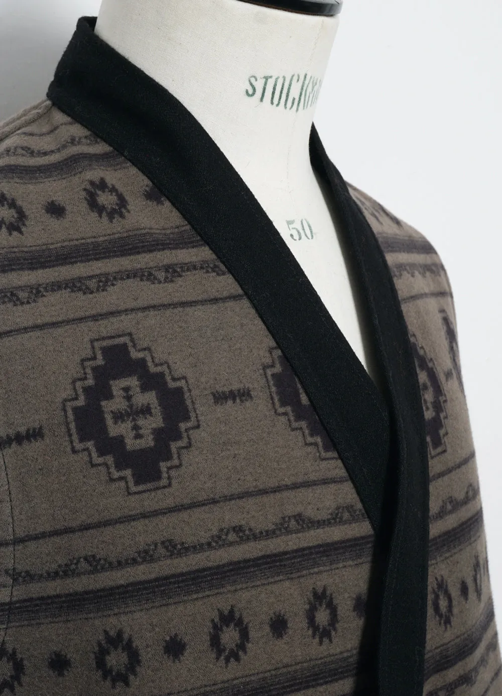 HAUK | Eastern Waistcoat | Inca Black