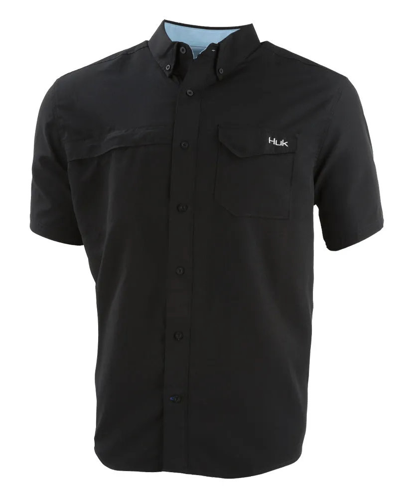 Huk - Tide Point Solid Short Sleeve Shirt