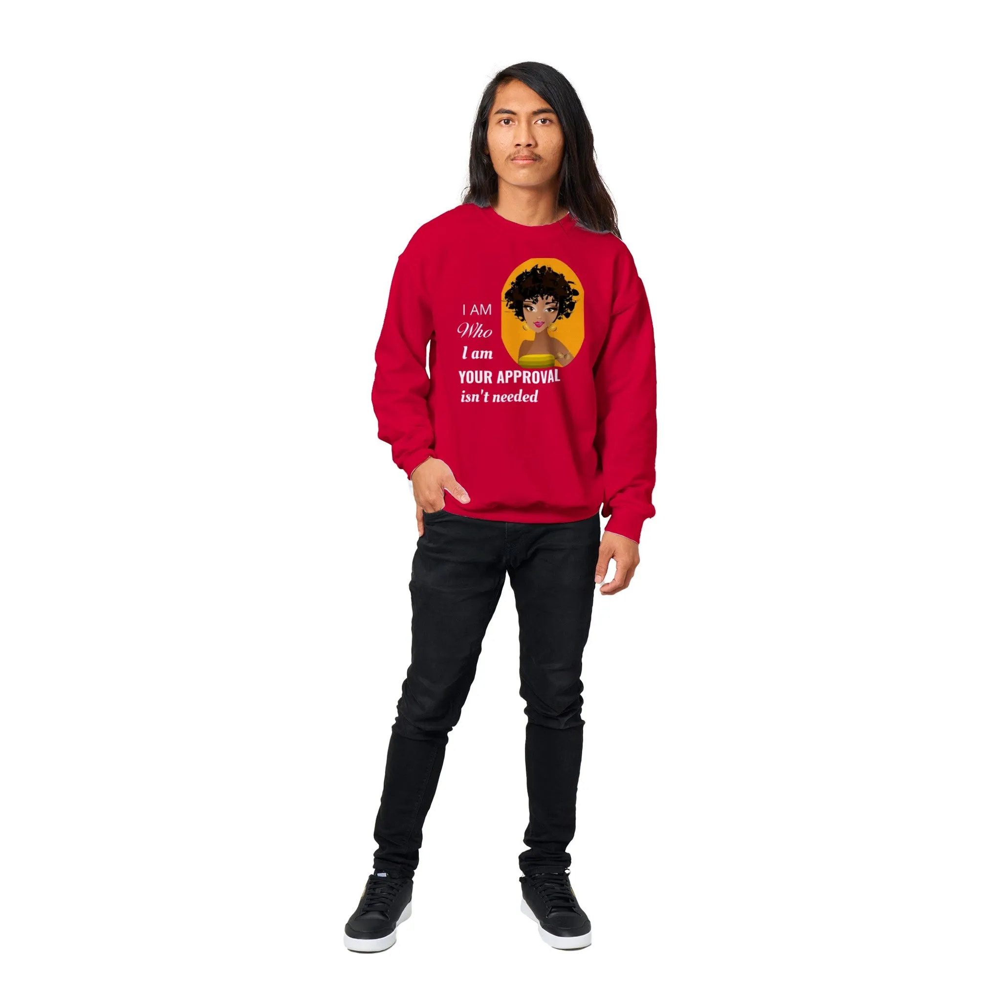 I Am Who I Am. Classic Unisex Crewneck Sweatshirt