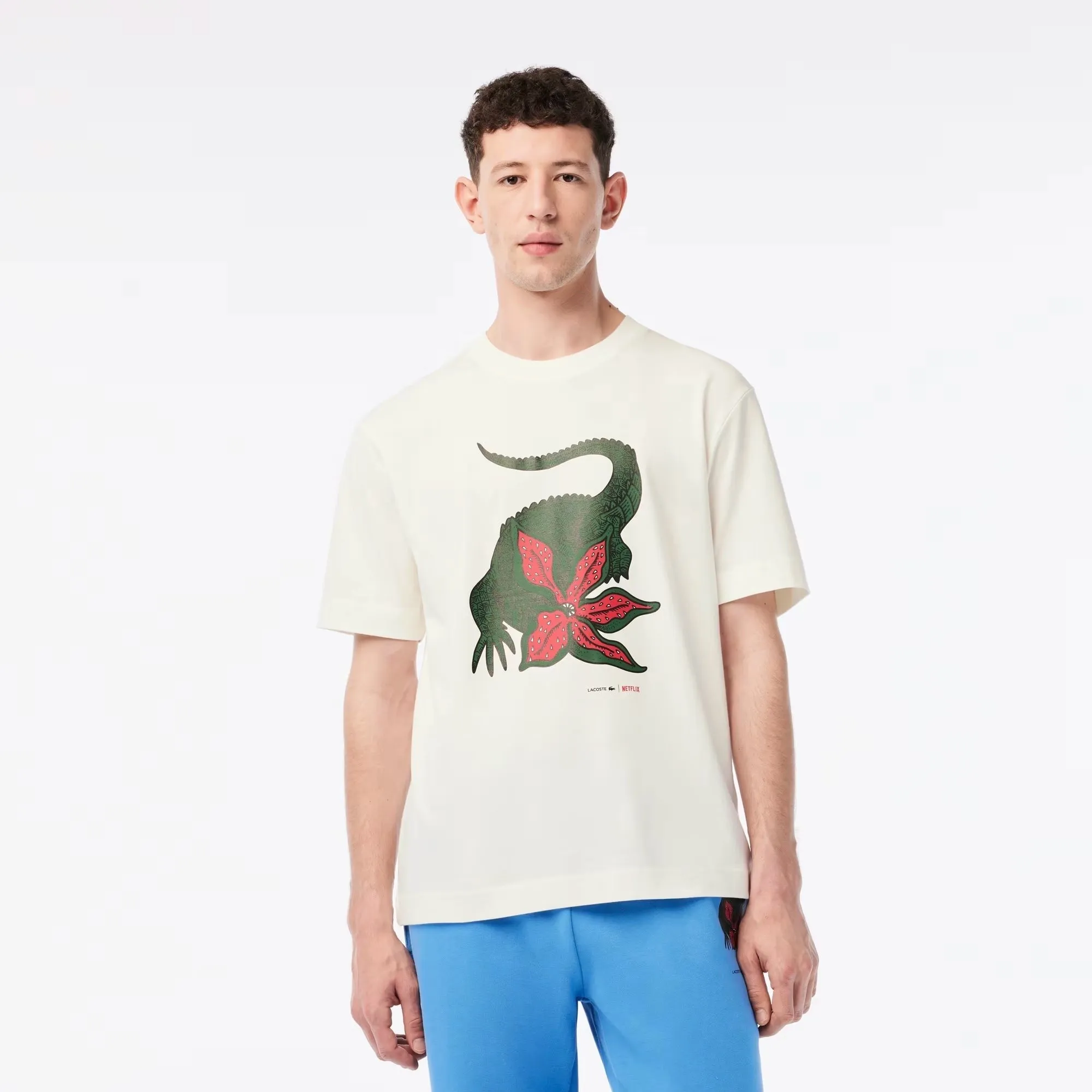 Lacoste Lacoste x Netflix Organic Cotton T-Shirt