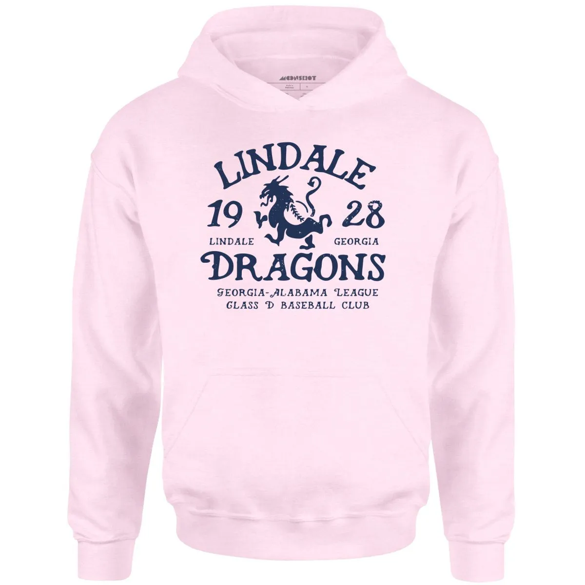 Lindale Dragons - Georgia - Vintage Defunct Baseball Teams - Unisex Hoodie