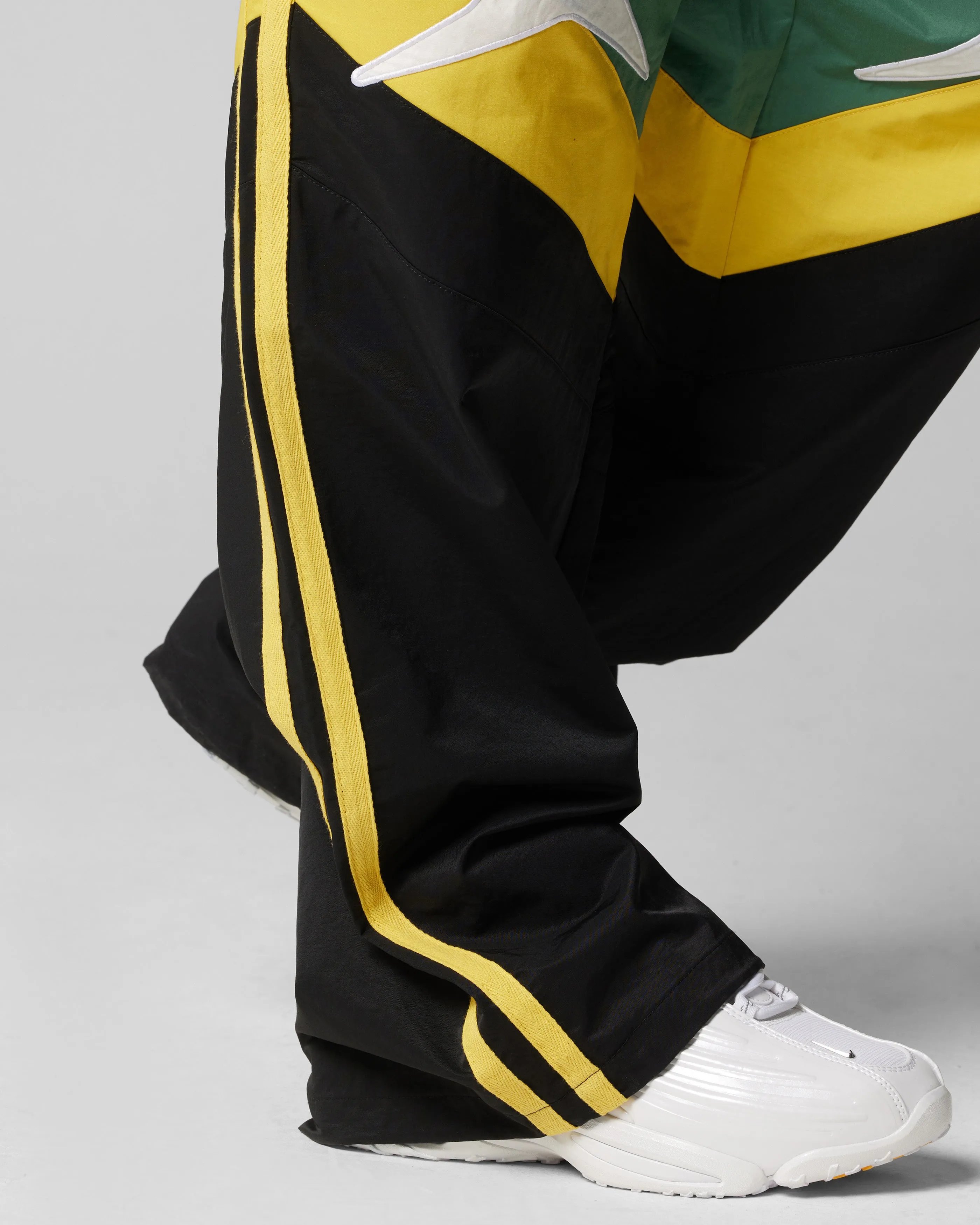 Loiter Hybrid Trackpants Green/Yellow