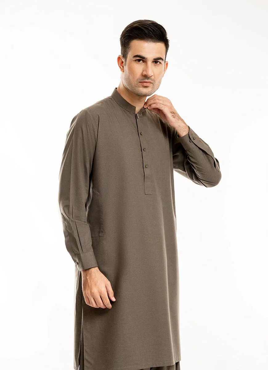 Mehndi Textured Delta Wash N Wear Shalwar Kameez Suit