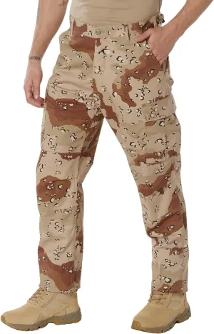 Men's BDU Cargo Pant - 6-Color Desert Camo