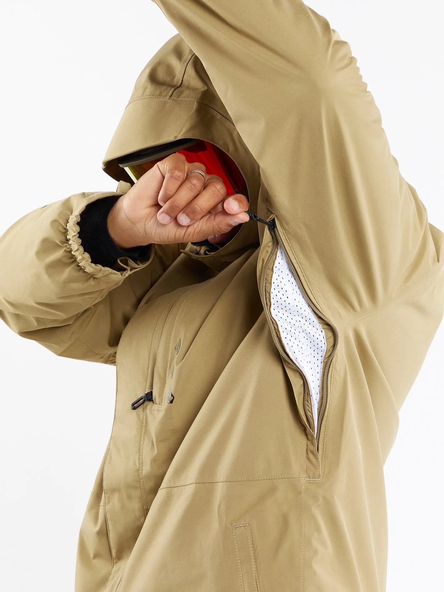 Mens Dua Gore-Tex Jacket - Dark Khaki