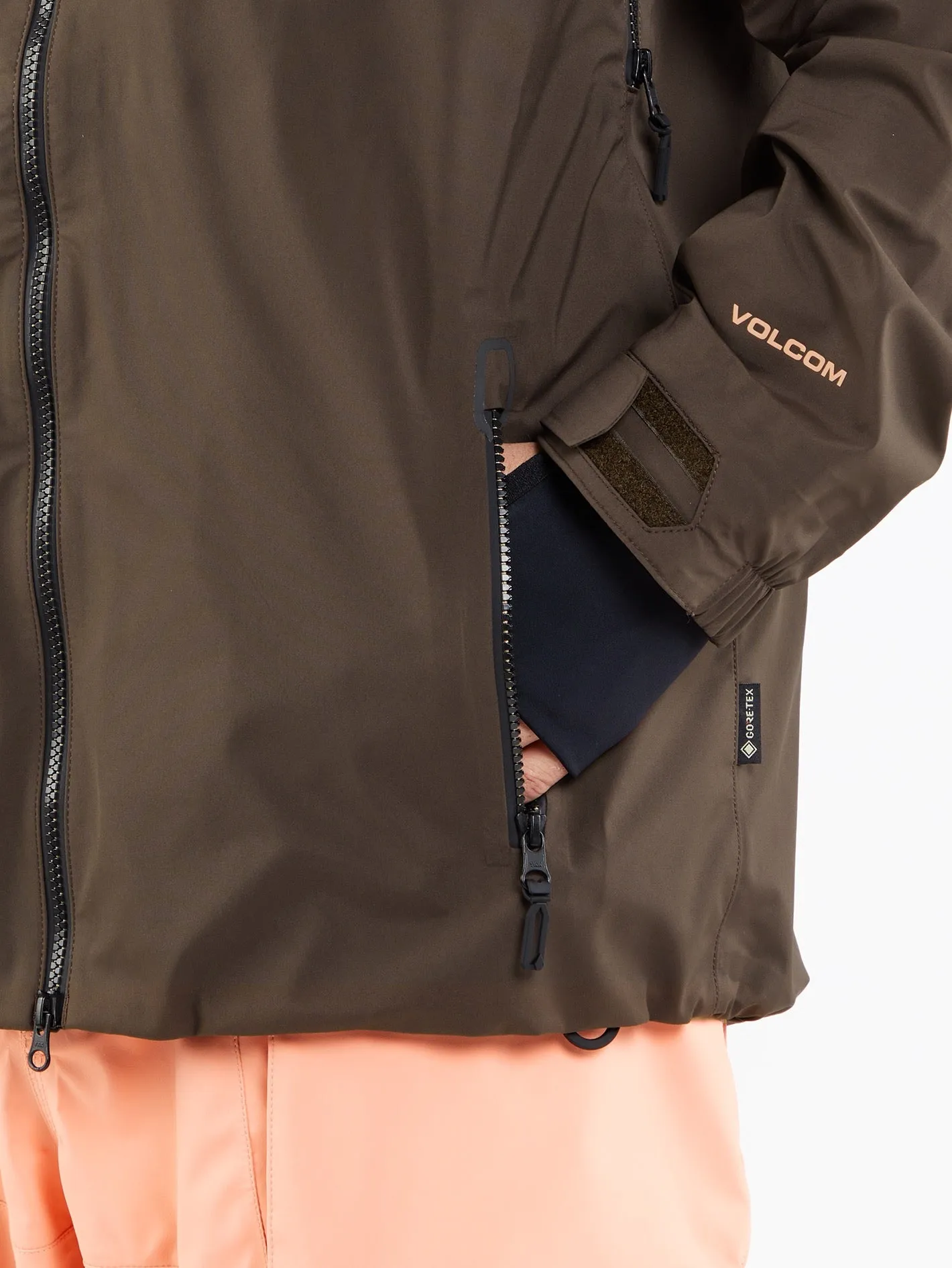 Mens Guch Stretch Gore Jacket - Brown