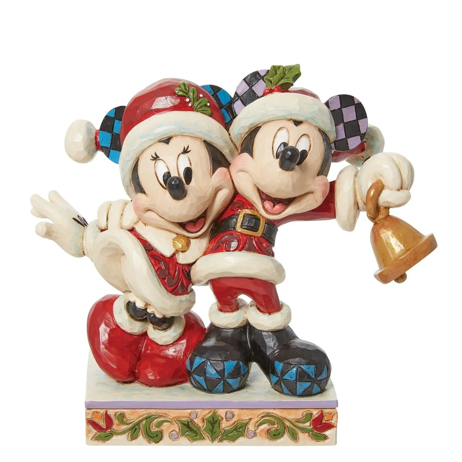 Mickey & Minnie Santas, Dept. 56 Village