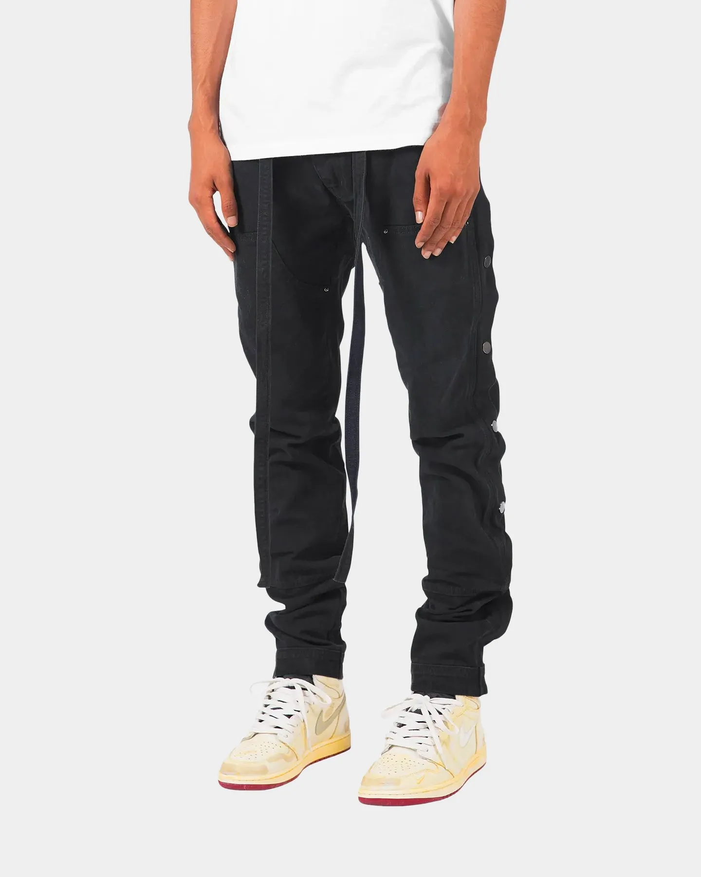 MNML Snap Western Pants Black