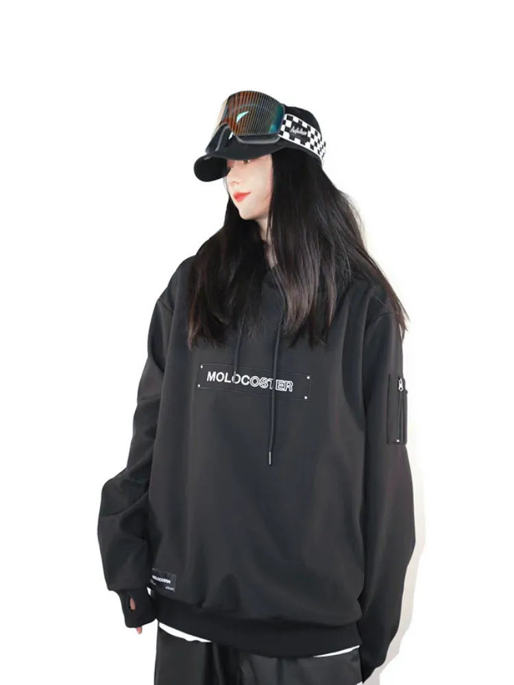 Molocoster Embroidered LOGO Hoodie - Unisex