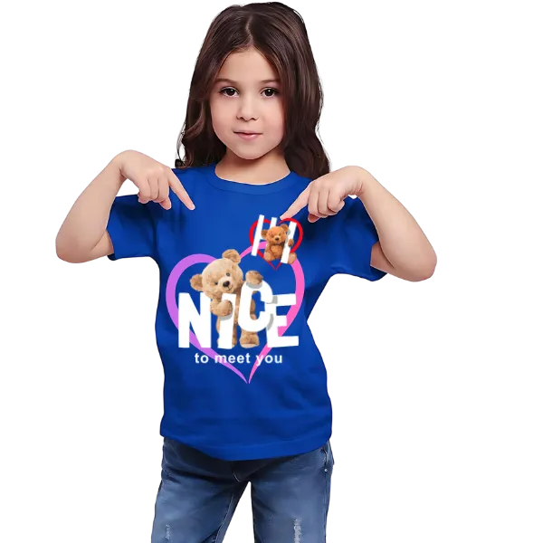 NICE TO MEET YOU KIDS T SHIRT