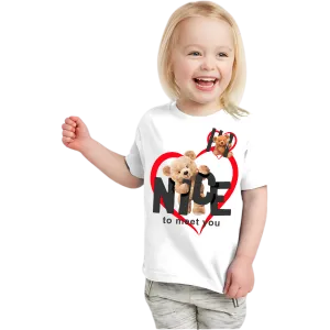 NICE TO MEET YOU KIDS T SHIRT