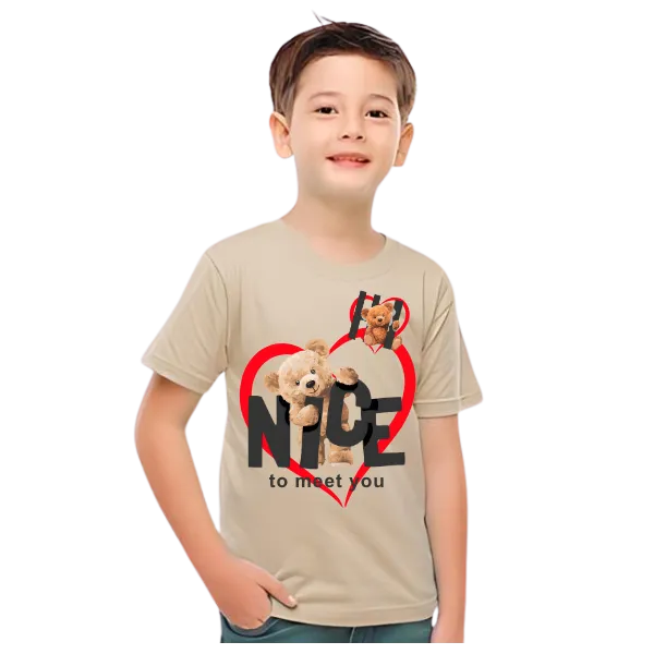 NICE TO MEET YOU KIDS T SHIRT