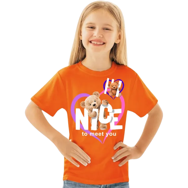 NICE TO MEET YOU KIDS T SHIRT