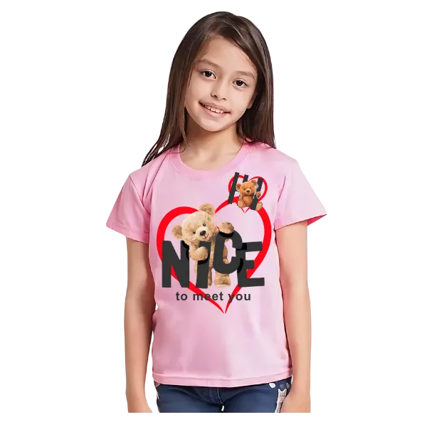 NICE TO MEET YOU KIDS T SHIRT