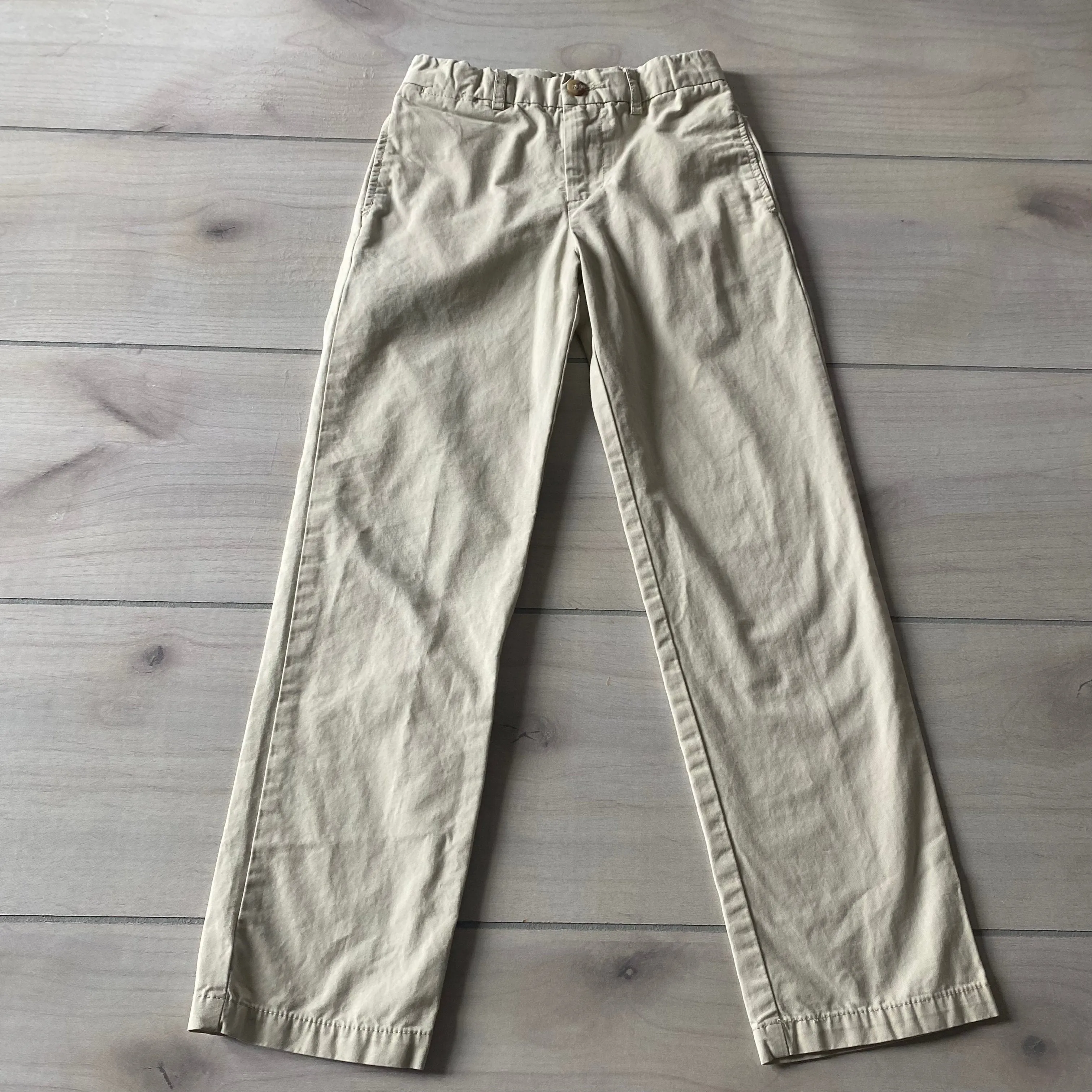 Ralph Lauren Polo Khaki Interior Button Tab Pants