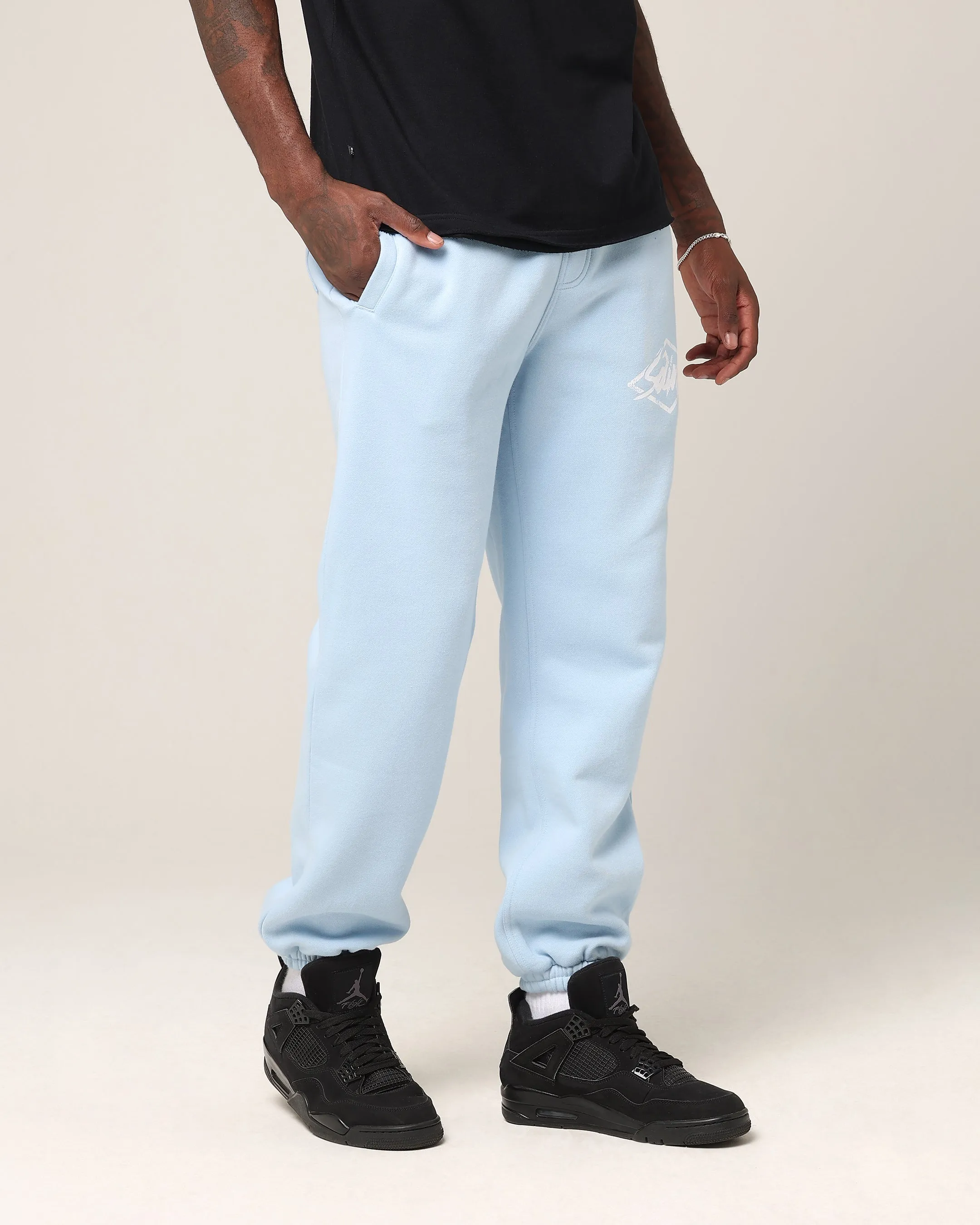 Saint Morta Self Love Track Pants Light Blue