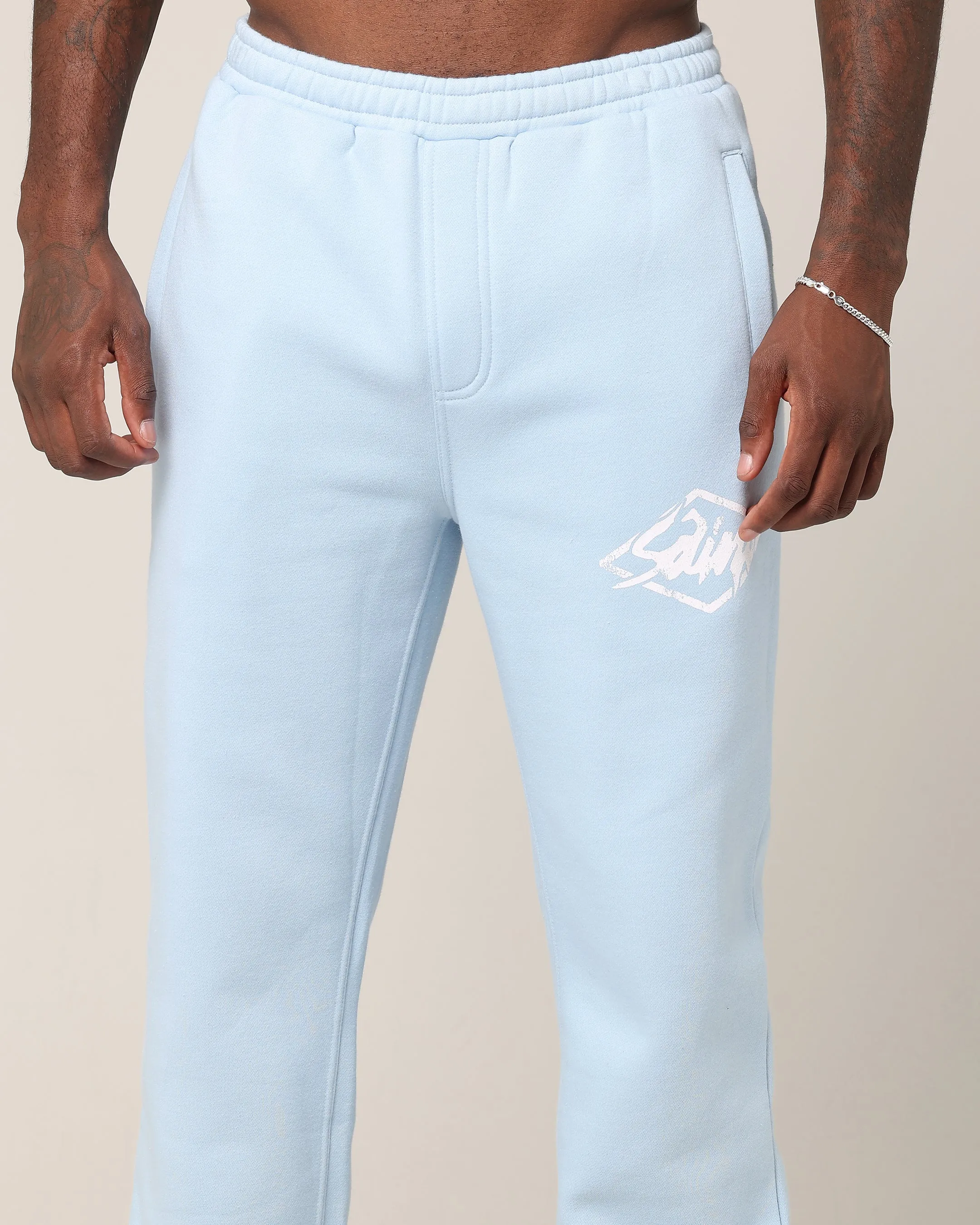 Saint Morta Self Love Track Pants Light Blue