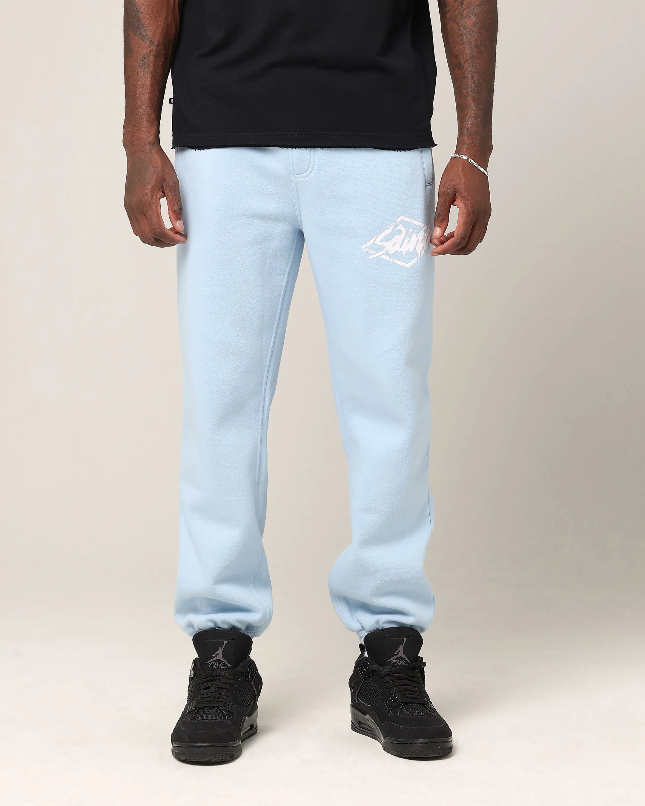 Saint Morta Self Love Track Pants Light Blue