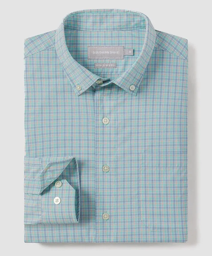 Southern Shirt Co - Inlet Beach Plaid LS