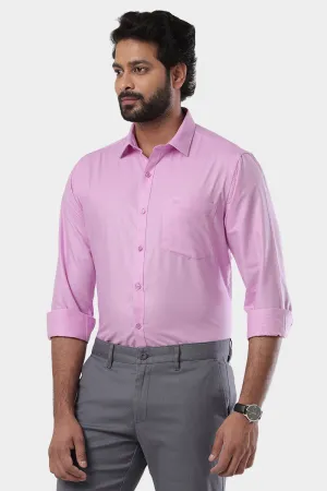 Super Soft -Taffy Pink Formal Shirts for Men | Ariser