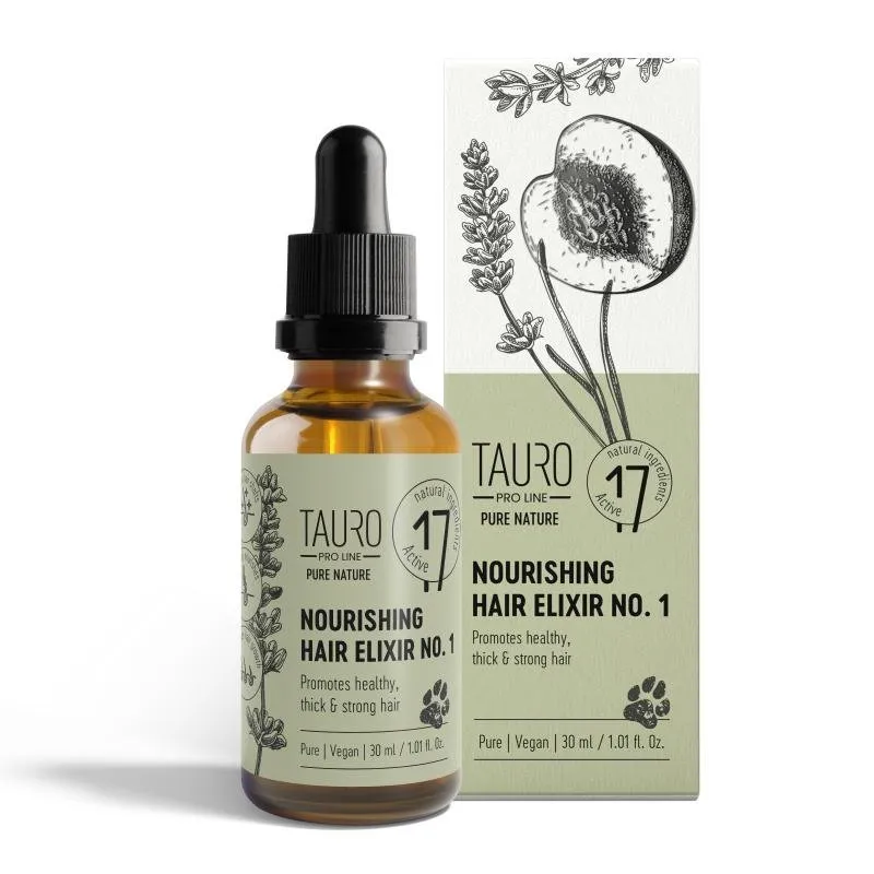 Tauro Pro Line Nature Nourishing Elixir No. 1 Treatment For Pets To Nourish And Restore Damaged Skin And Coat