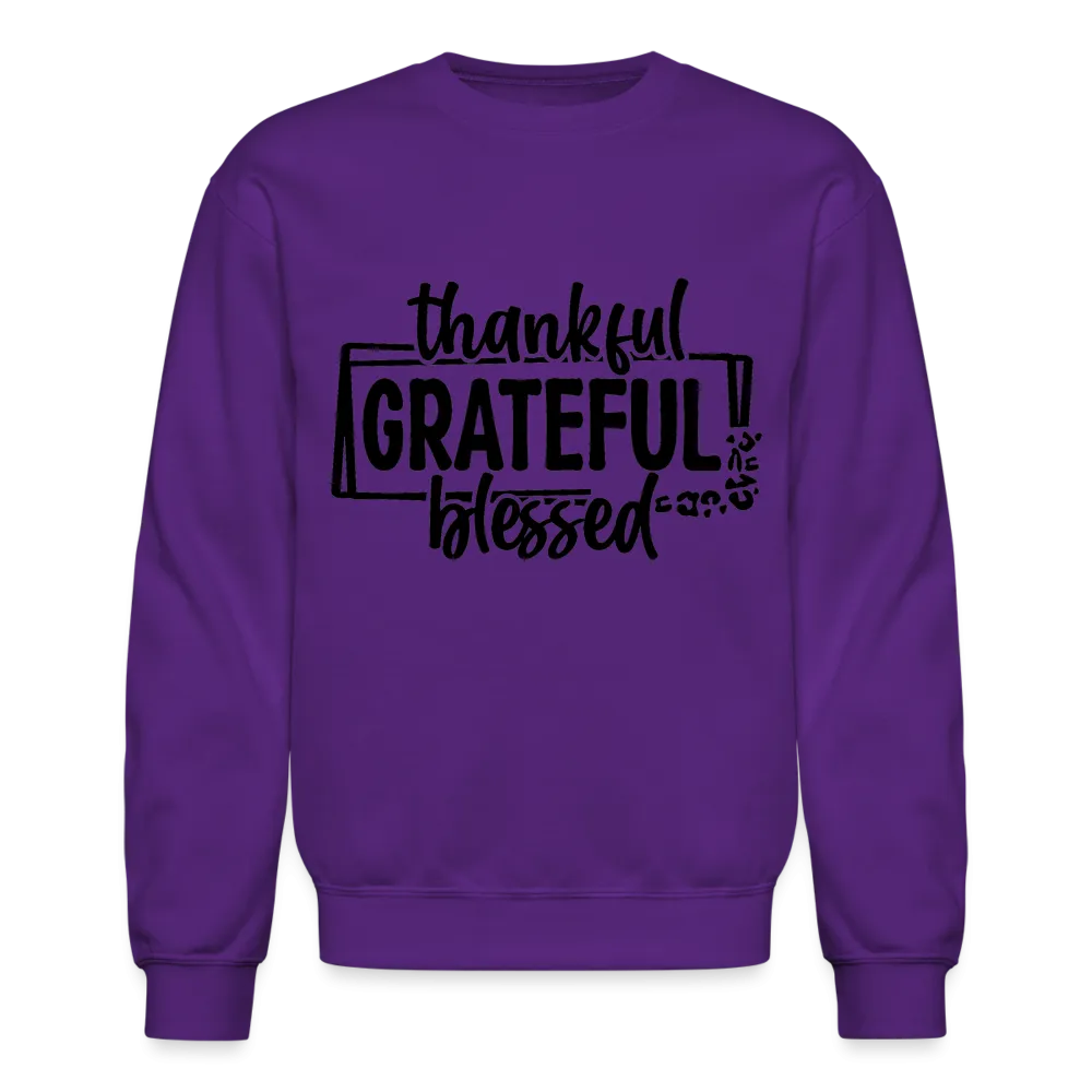 Thankful Grateful Blessed Sweatshirt