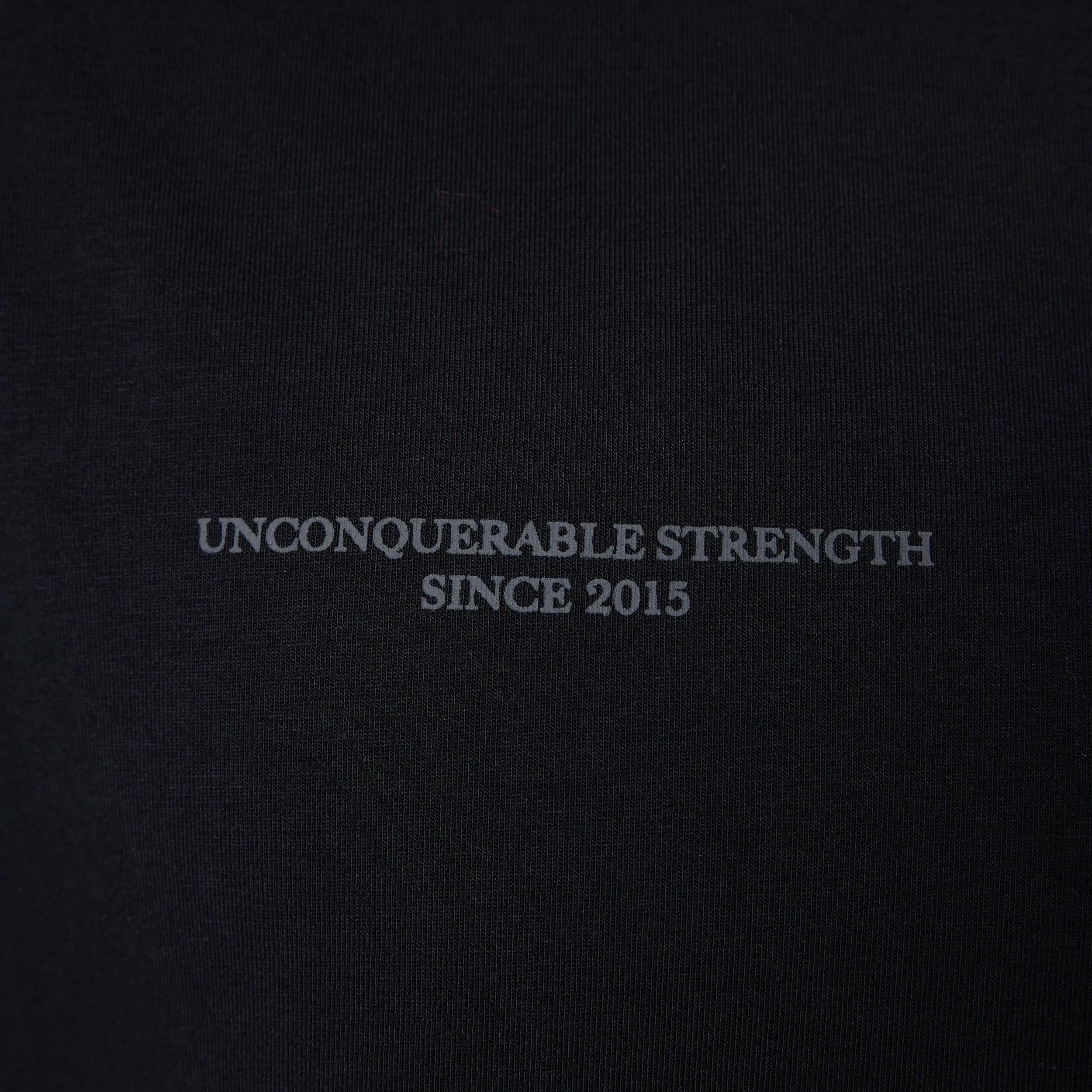 Vanquish Black Unconquerable Strength Oversized T Shirt