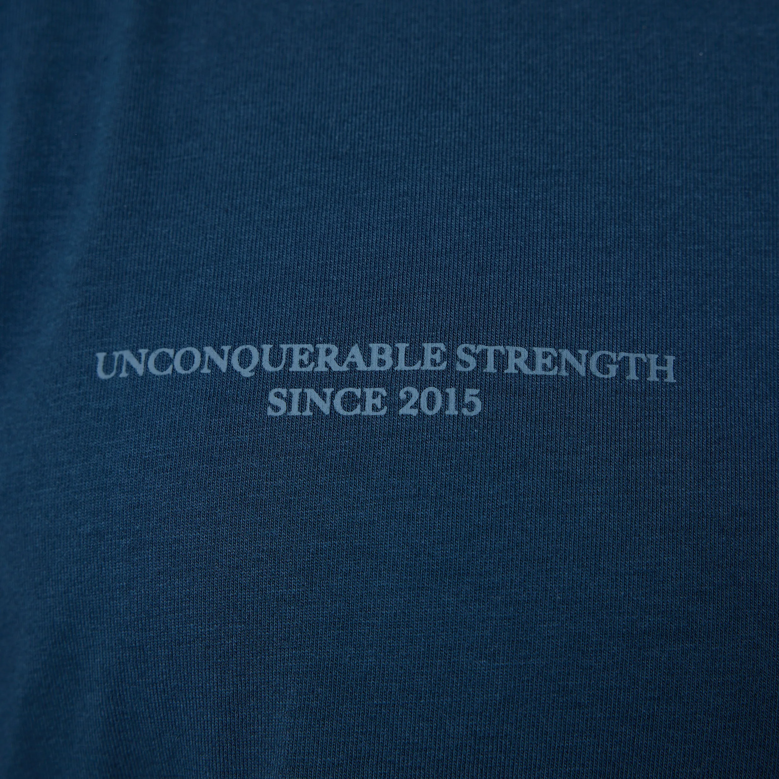 Vanquish Midnight Blue Unconquerable Strength Oversized T Shirt