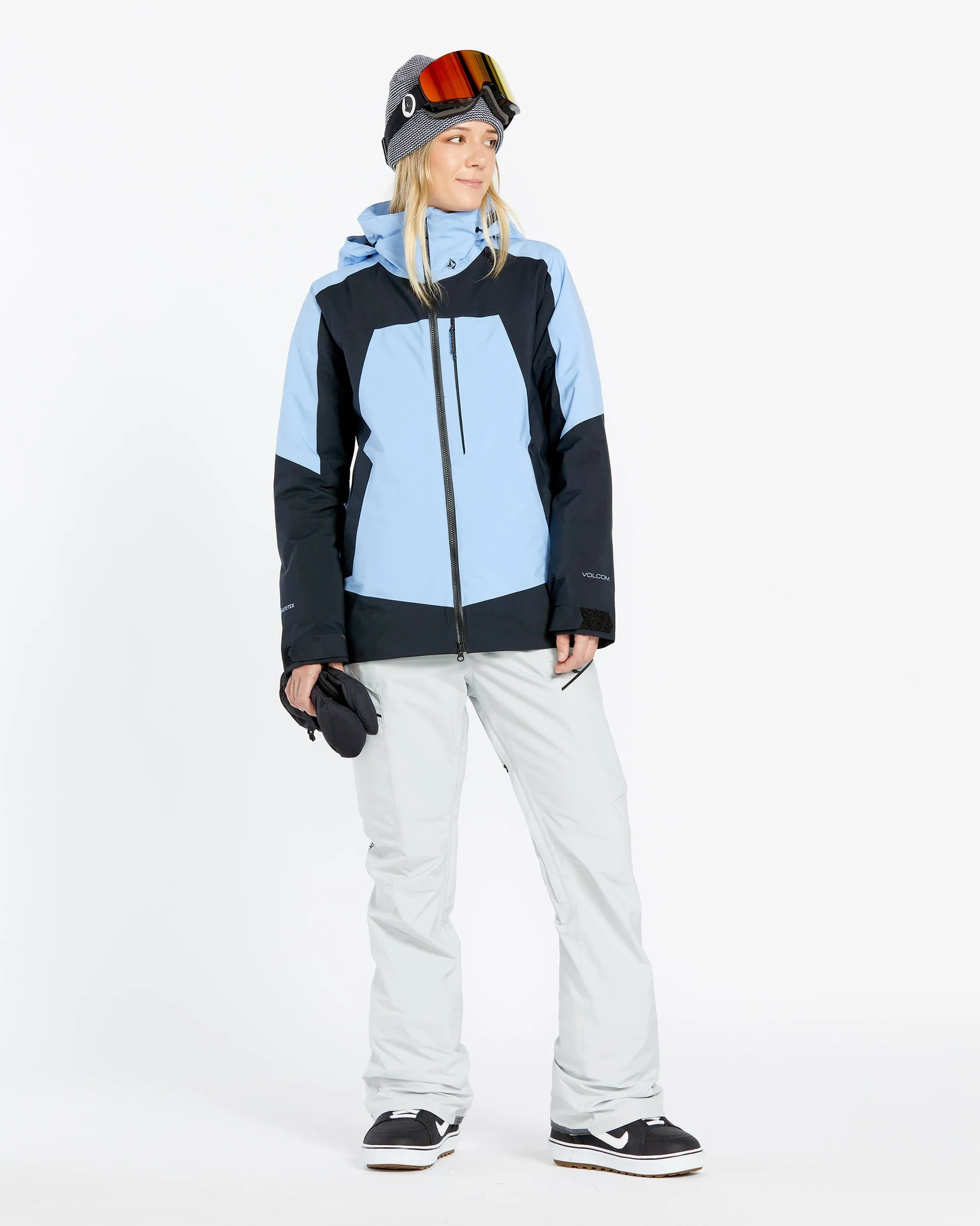 Womens 3D Stretch Gore Jacket - Crystal Blue