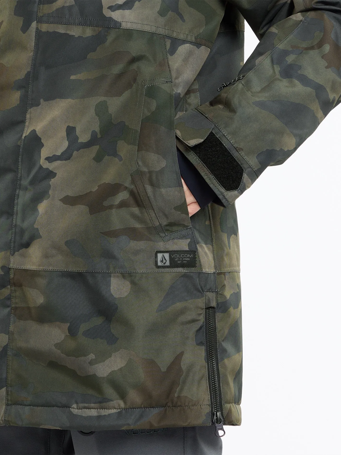 Womens Paxson 2L Tds Infrared Parka - Cloudwash Camo