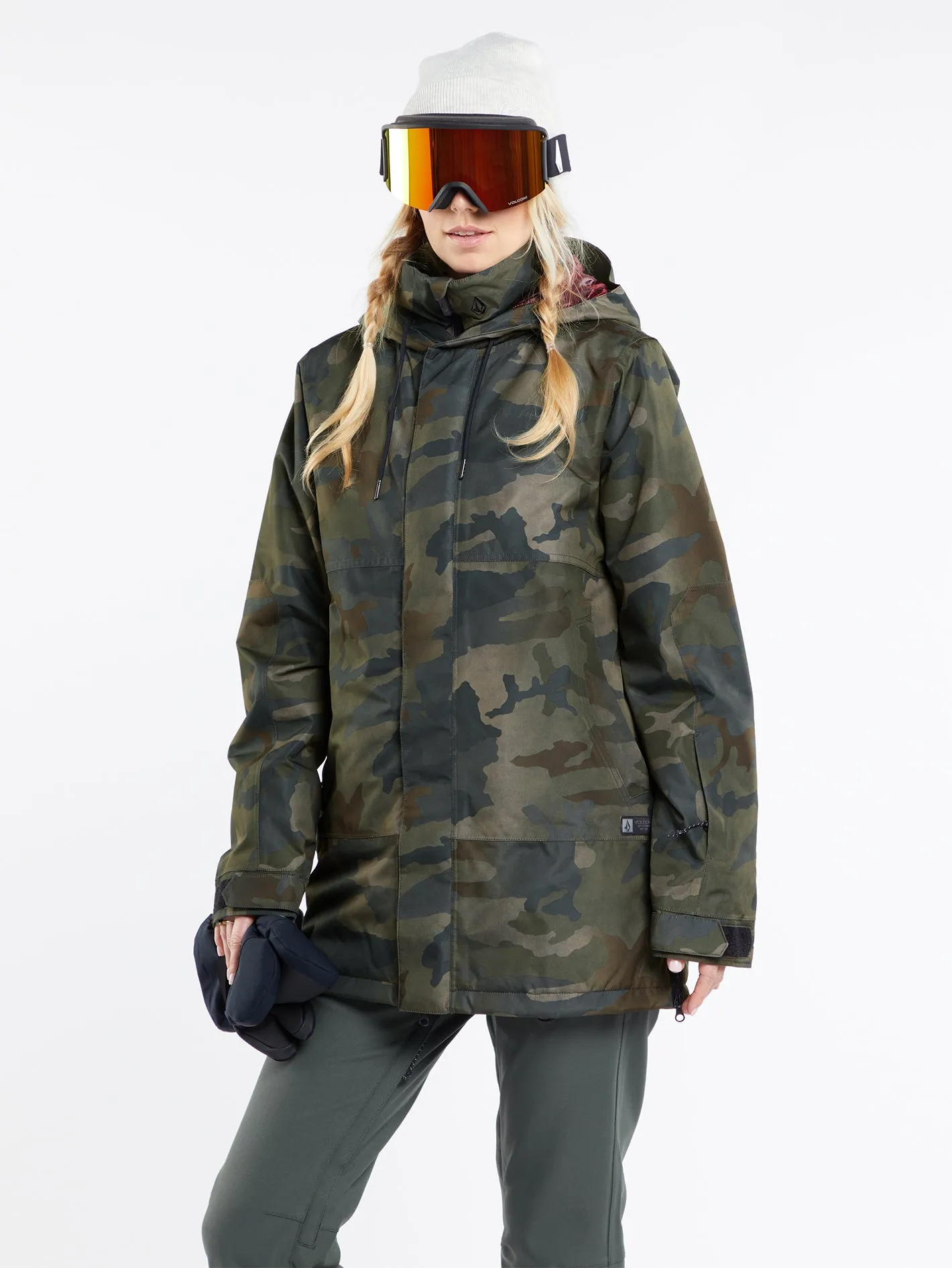 Womens Paxson 2L Tds Infrared Parka - Cloudwash Camo